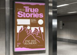 Kampaň festivalu PAF Olomouc 2023