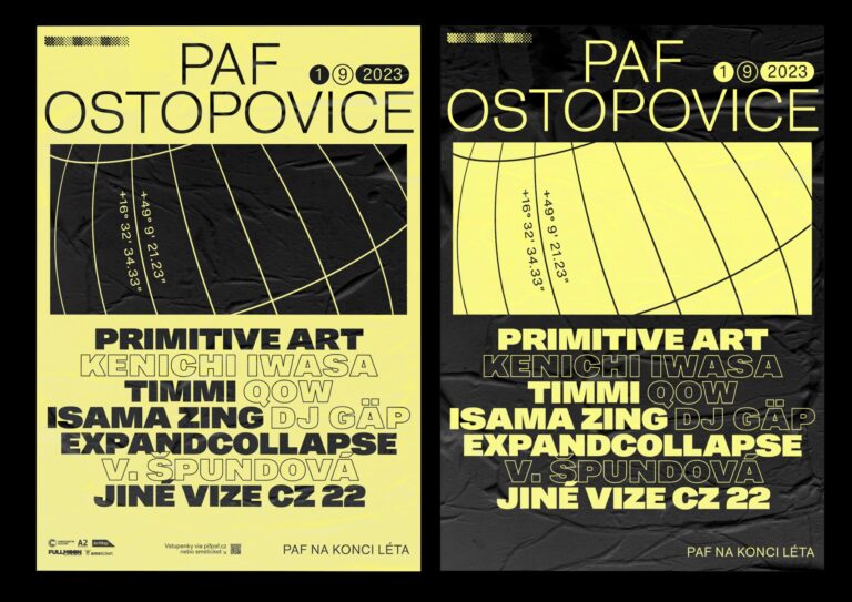 Kampaň festivalu PAF Ostopovice 2023