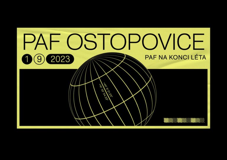 Kampaň festivalu PAF Ostopovice 2023
