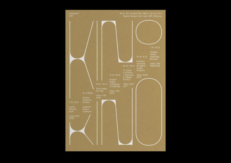 Plagáty pre PAF kino