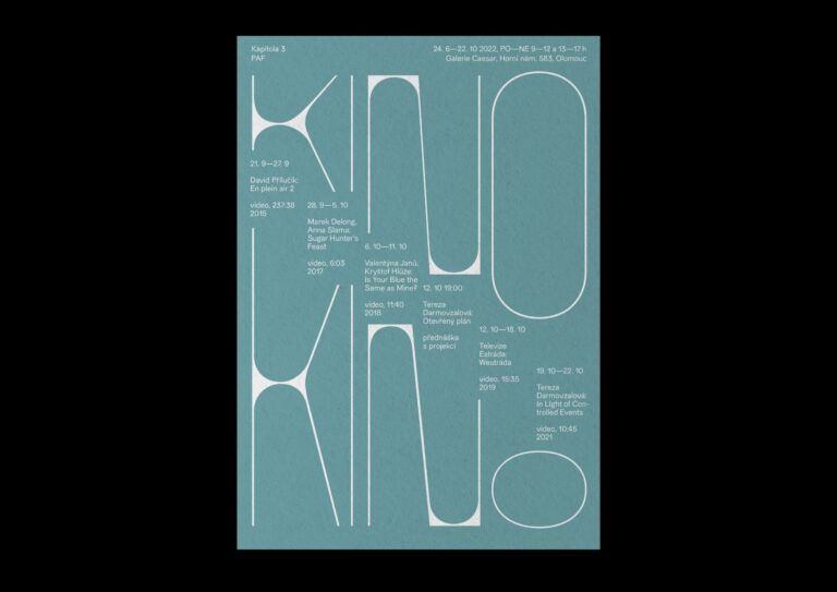 Plagáty pre PAF kino