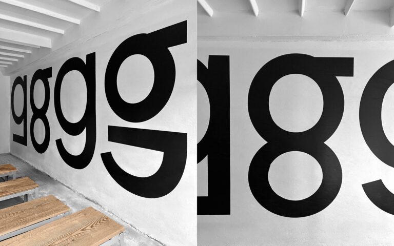 Progresívna UX Typografia - Inštalácia v Typogaráži a výskum
