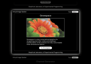 Interaktívna platforma Virtual Image Garden