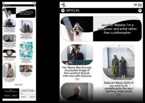 Webová stránka pre médium 3/4