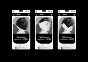 Webová stránka pre médium 3/4