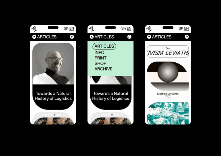 Webová stránka pre médium 3/4