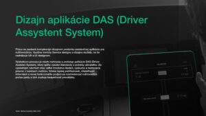 Dizajn aplikácie DAS (Driver Assystent System)