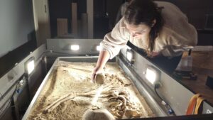 Kostra z doby bronzovej