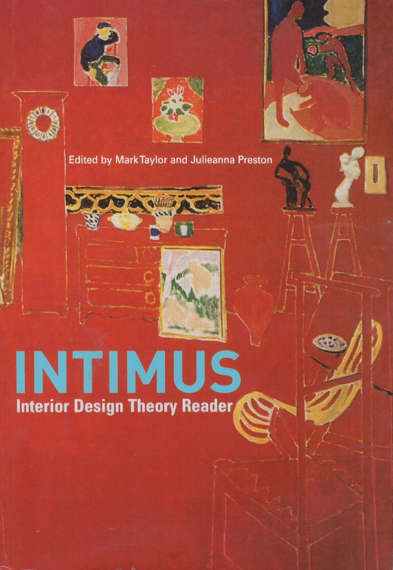 Intimus – interior design theory reader