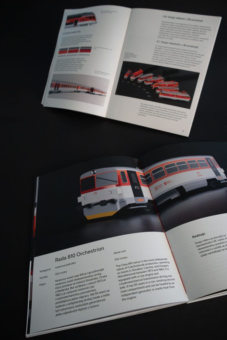 Redizajn vozidiel Železničnej spoločnosti Slovensko