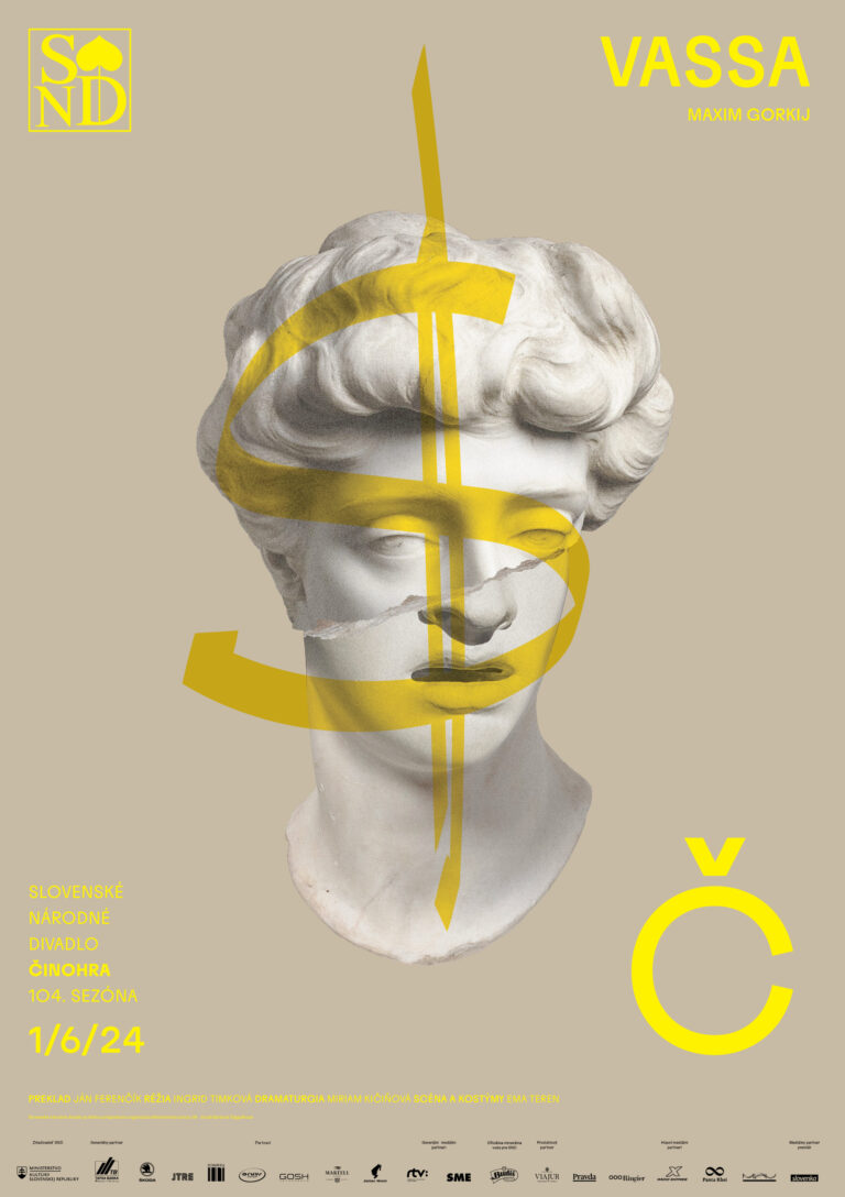 Vizuály Činohry SND 104. sezóny Štúdio, Modrý salón