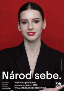 Plagáty Kampaň Národ sebe (Klub priateľov a mecénov SND)