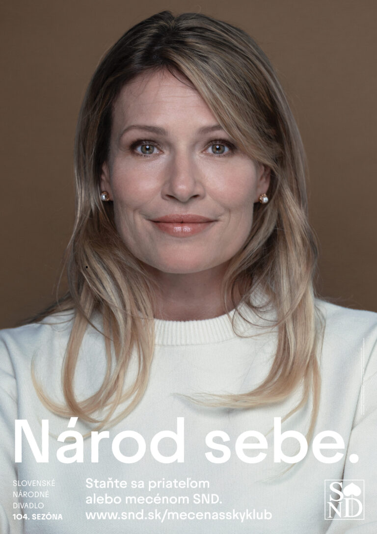 Plagáty Kampaň Národ sebe (Klub priateľov a mecénov SND)