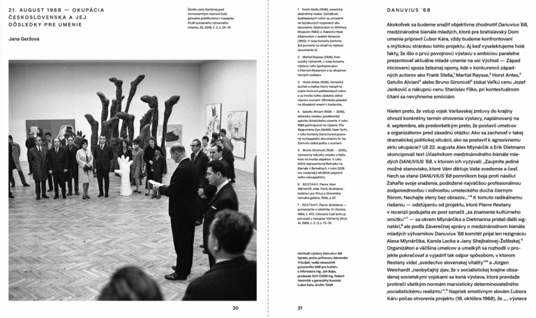 Umenie ktoré zostalo (Danuvius '68)