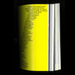 Magazín – Initially