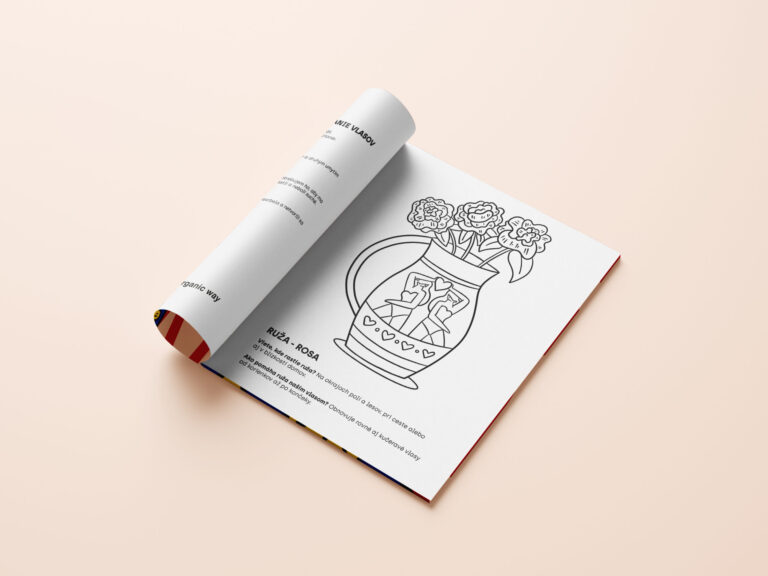 Maľovánky - Ľúbim svoje vlasy