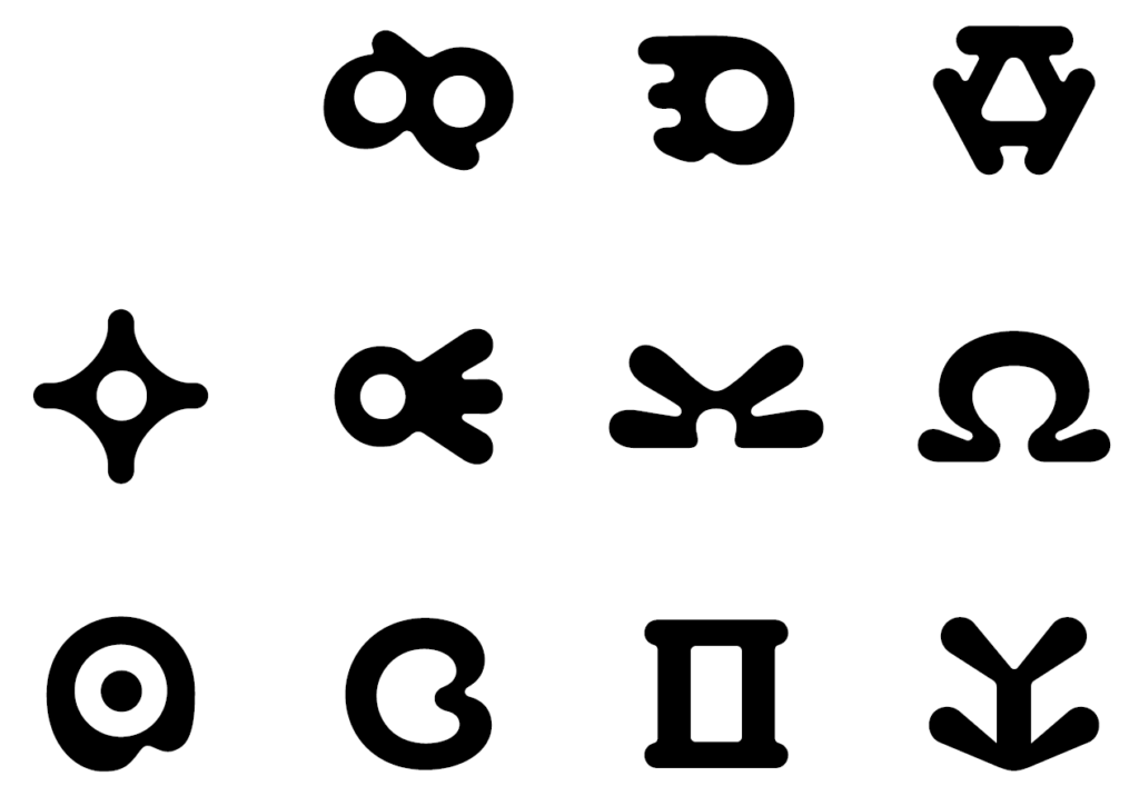 Symboly jednotlivých
prihlasovacích kategórií.
Foto: archív autoriek