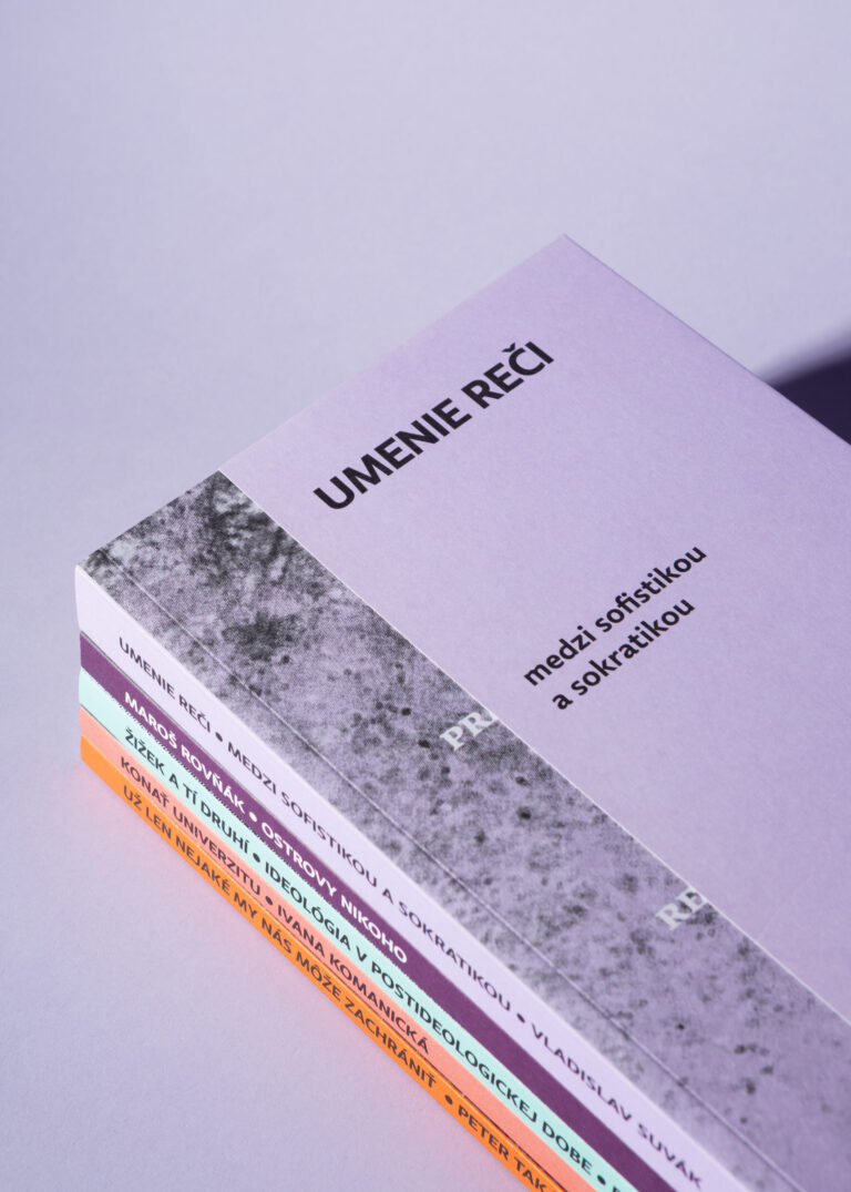 Dizajn edície odborných esejí pre vydavateľstvo Horská Lucerna