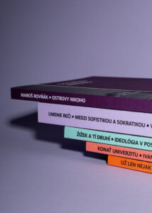 Dizajn edície odborných esejí pre vydavateľstvo Horská Lucerna