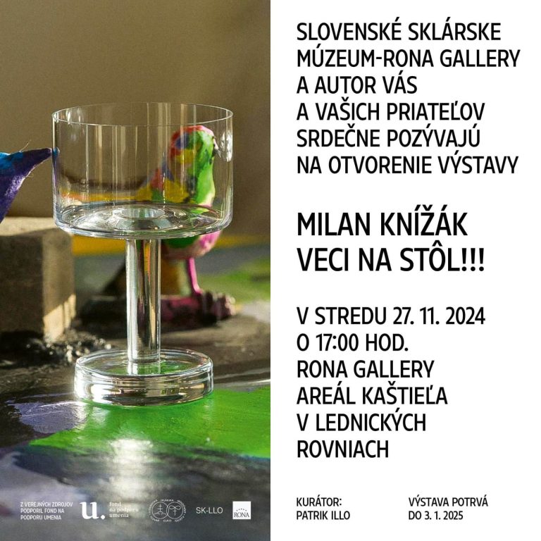 Milan Knížák veci na stôl!!!