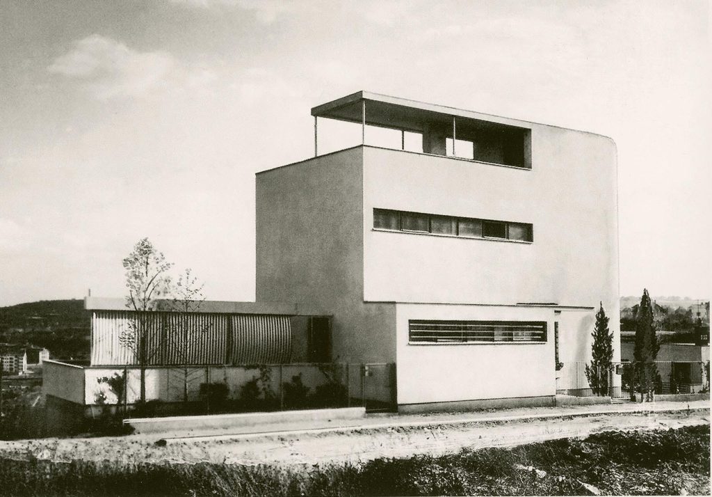 Ladislav Žák, dom Karla Heraina v kolónii Baba v Prahe, 1932. Foto archív Umeleckopriemyselného múzea v Prahe