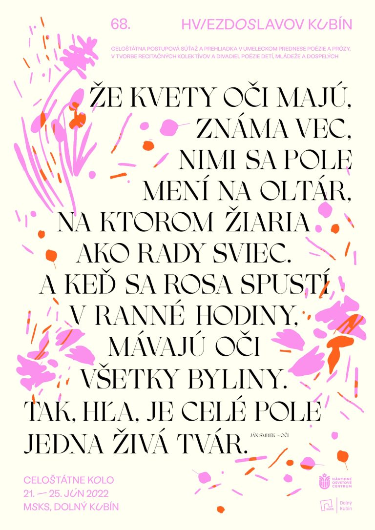 Vizuálna identita Hviezdoslavov Kubín