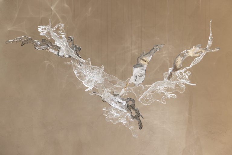 Splash - Svetelná Inštalácia z taveného skla