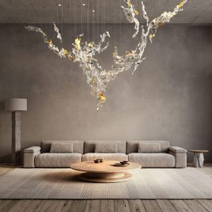 Splash - Svetelná Inštalácia z taveného skla