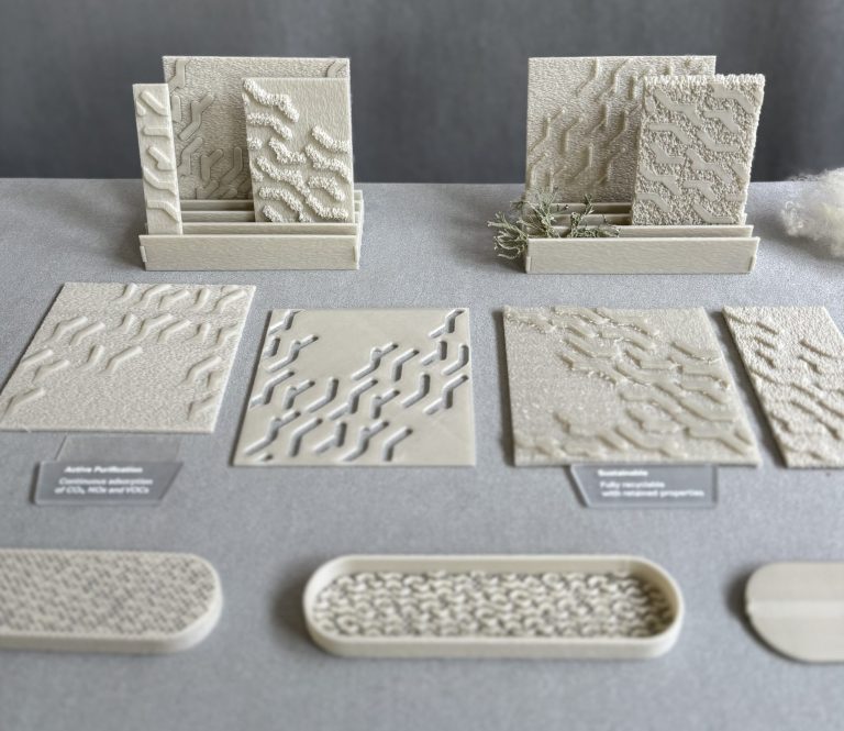 Návrh využitia samoregulačných materiálov na zlepšenie kvality ovzdušia v interiéroch vozidiel [Diplomová práca]