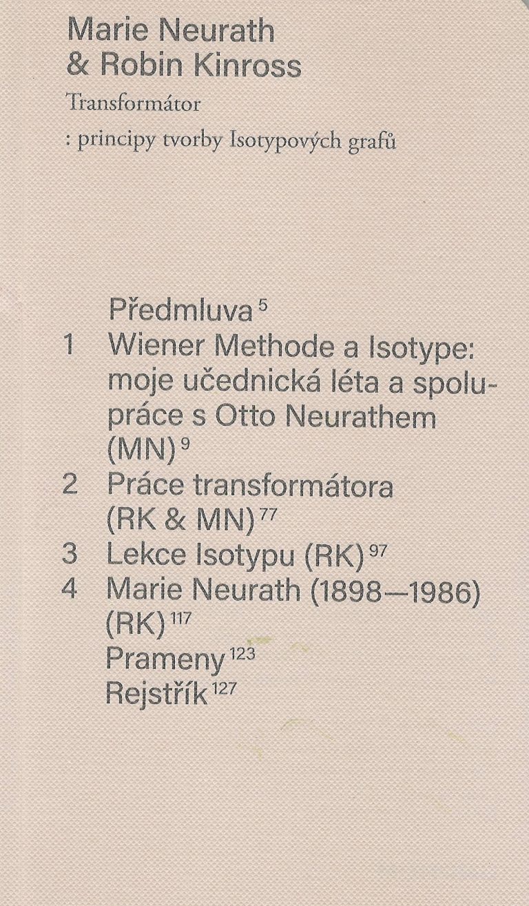 Transformátor – principy tvorby isotypových grafů