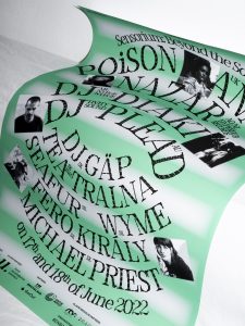 Plagát podujatia Sensorium Beyond the Sound 2022