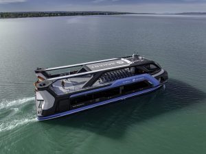 Bahart lode pre jazero Balaton