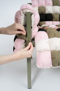 Doona - solitérne kreslo s otomanom