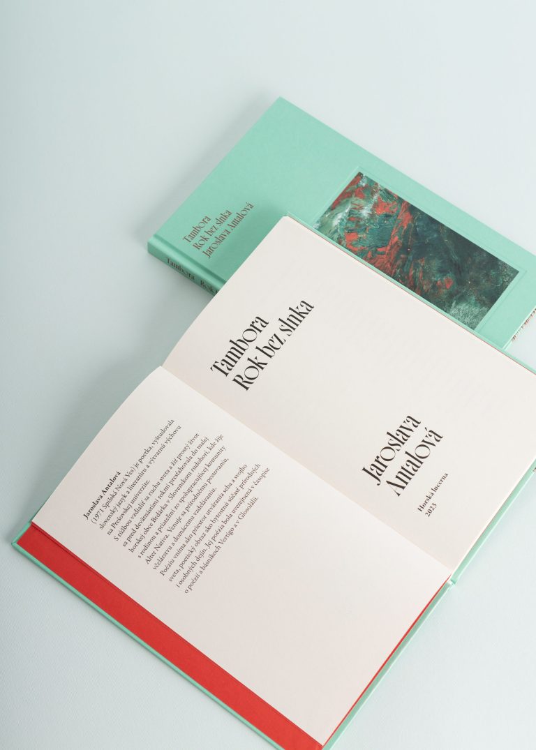 Dizajn edície poézia pre vydavateľstvo Horská lucerna