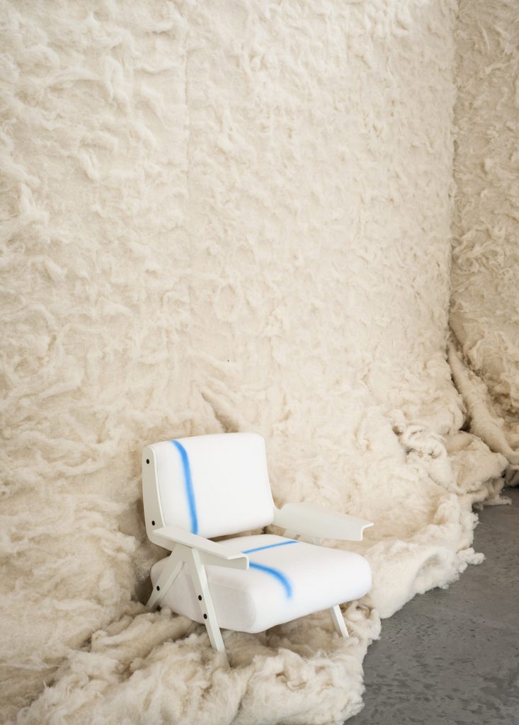 Lina Frattini a štúdio
Formafantasma, výroba
Tacchini: Kreslo Lina, 2023.
Foto: Andrea Ferrari