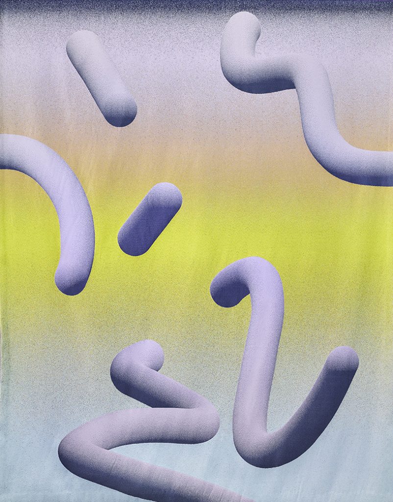 Tapiséria Yellow, In-between. Foto: Marie De Lacroix