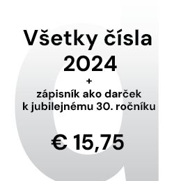 Všetky čísla jubilejného Designum 2024 so zápisníkom* € 15,75