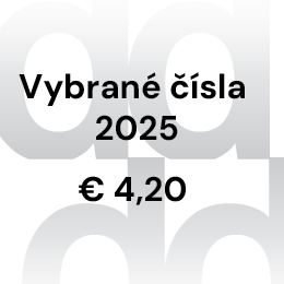Vybrané čísla Designum 2025* € 4.20 (cena za jedno číslo)