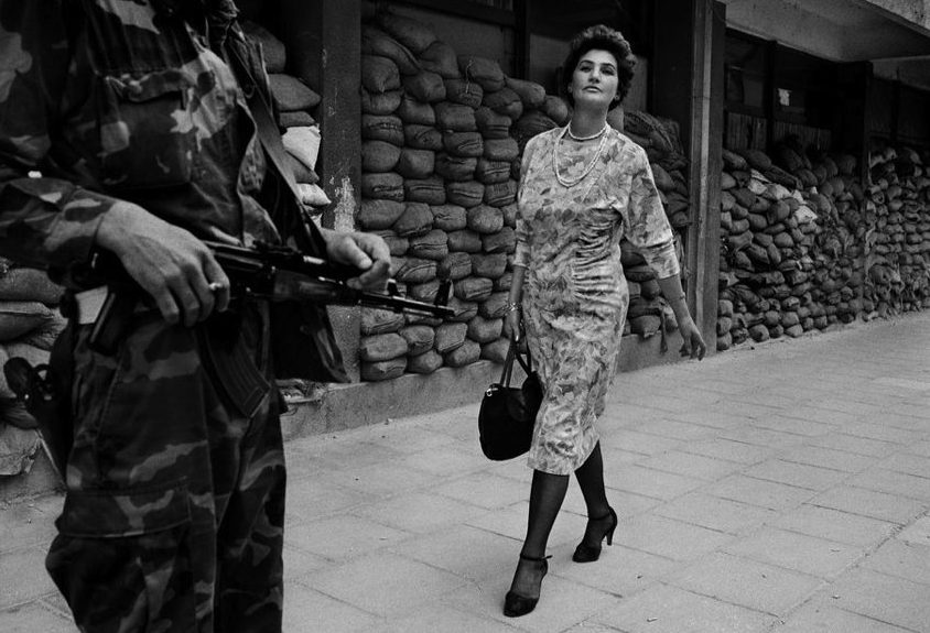 Tom Stoddart: Žena zo Sarajeva, 1993