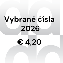 Vybrané čísla Designum 2026* € 4.20 (cena za jedno číslo)
