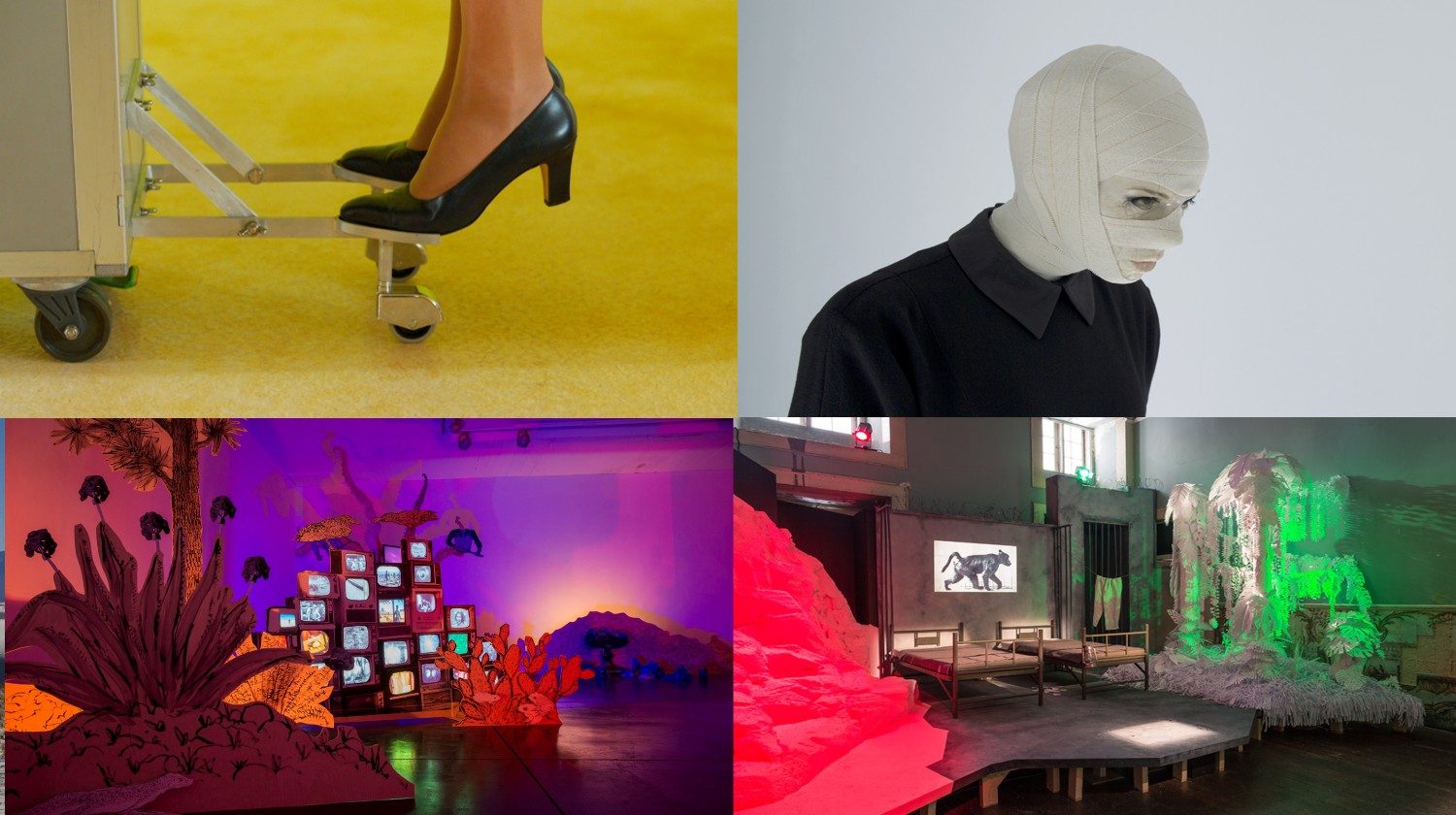 Práce Noama Torana. Desire Management, 2005 (vľavo hore). Rebecca, 2011 (vpravo hore). We Crave Blood, 2023 (vľavo dole). In Dreams I Walk with You, 2013 (vpravo dole).