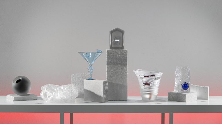 Inštaláciu Beyond Glass navrhli a zrealizovali Michala Lipková a Filip Maukš, ktorí vedú výskumné laboratórium MXLab na Fakulte architektúry a dizajnu STU.